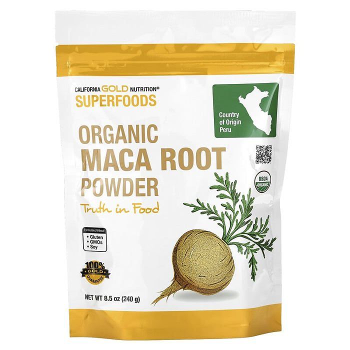 Poudre de racine de maca biologique, 240 g