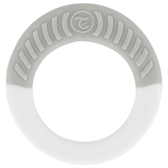 Anneau de dentition Twistshake - TWIST78247 - Anneau de dentition bebe | Sans BPA | a partir de 1 mois. White, Blanc