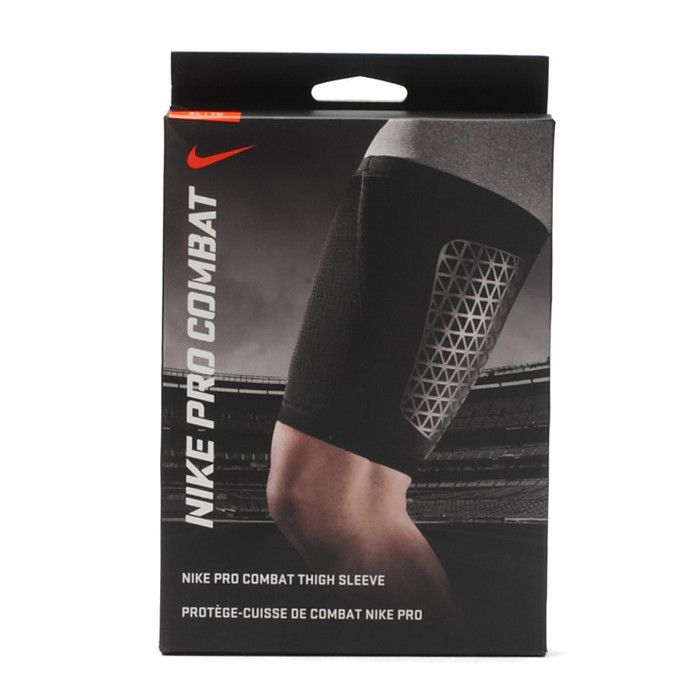 Manchon de cuisse - NIKE - PRO COMBAT - Noir - Taille XL - Confort optimal