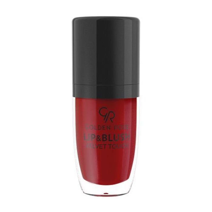 Blush 2 en 1 - GOLDEN ROSE - Lip & Blush Velvet Touch N°: 06 - Teinte Rose - 4,5 ml - Cruelty-free