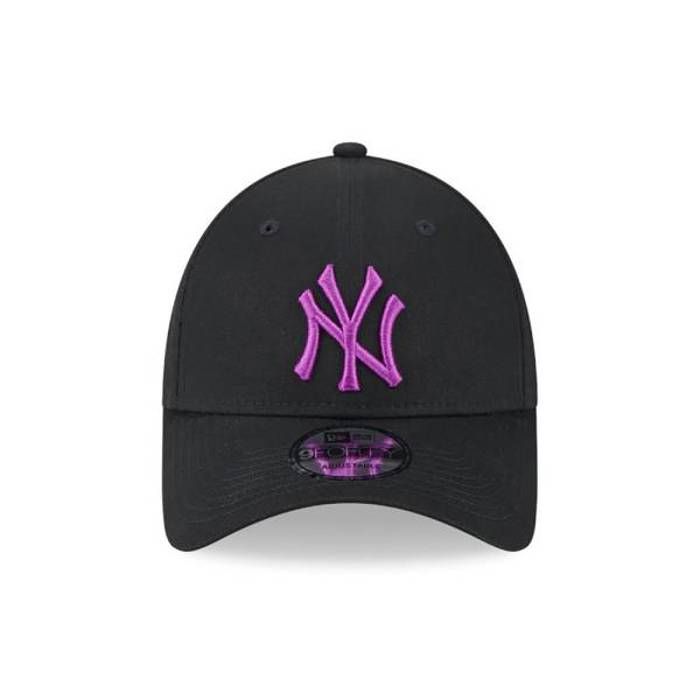 Casquette - NEW ERA - League Essential 9Forty - Noir - Coton - MLB New York Yankees