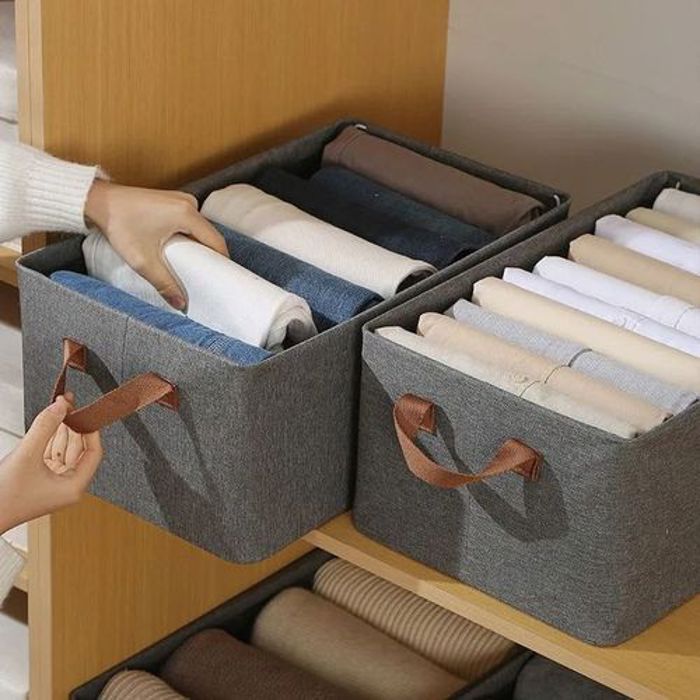 Boîte de organisateur de tiroir pliable pour Rangement vêtements