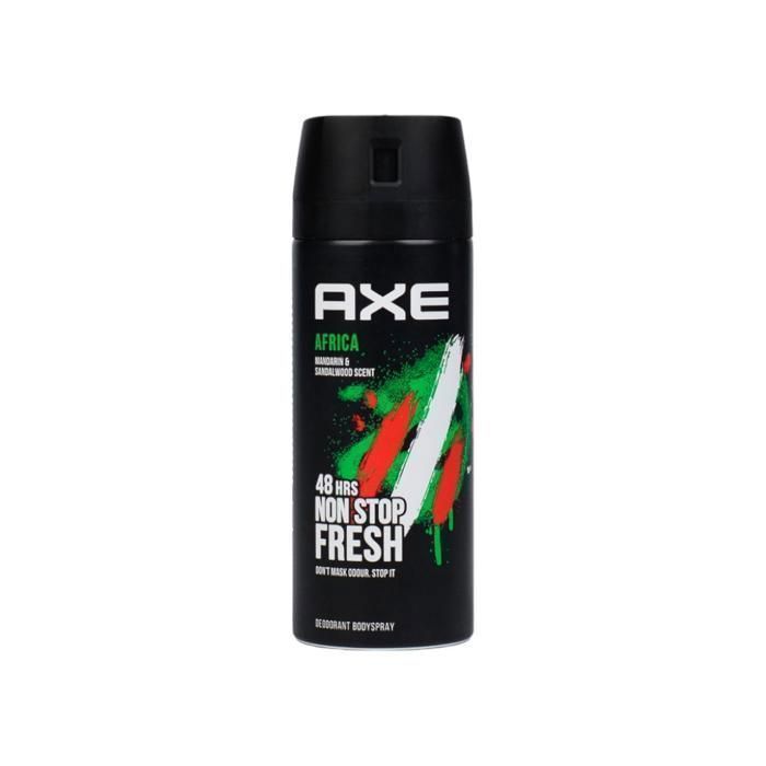 Déodorant - Axe - BS Africa - 150ml - Hypoallergénique - Protection longue durée