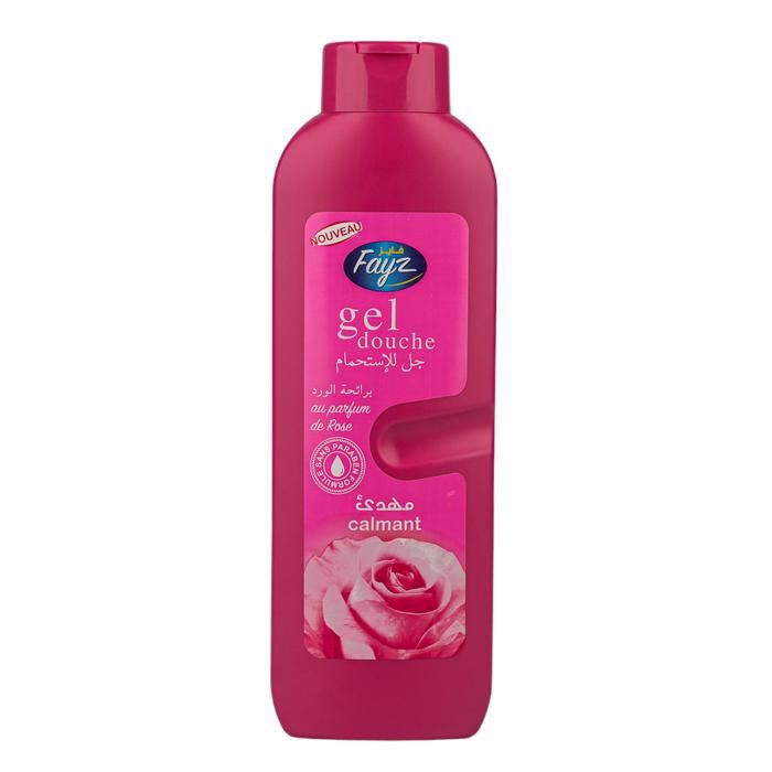 GEL DOUCHE EXTRAIT DE ROSE,750 ML FAYZ