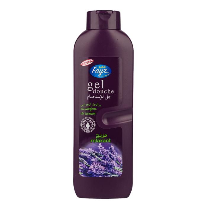 GEL DOUCHE LAVANDE,750 ML FAYZ