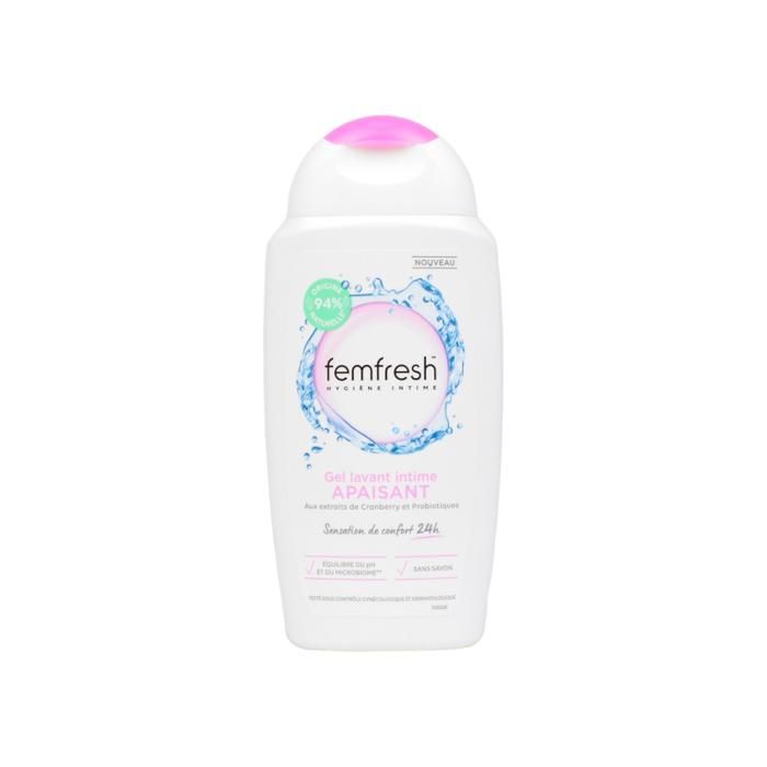 Gel Lavant Intime - FEMFRESH - Apaisant - Hypoallergénique - Fraîcheur Durable - Pour Femmes