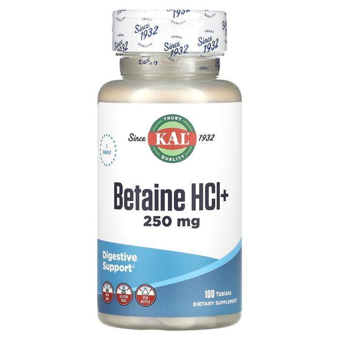 Bétaïne HCl+, 100 comprimés