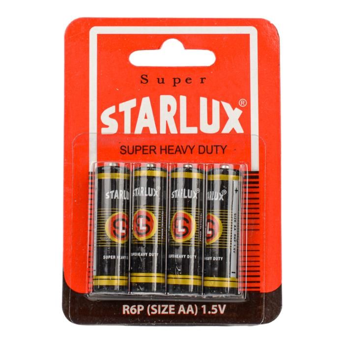 BLISTER 4 PILES R-6 STARLUX