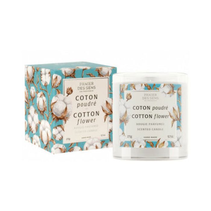 BOUGIE PARFUMÉE PANIER DES SENS FLEUR DE COTON