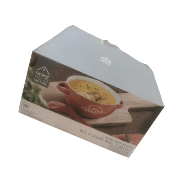 BOL SOUPE AVEC CUILLERE 45CL M12