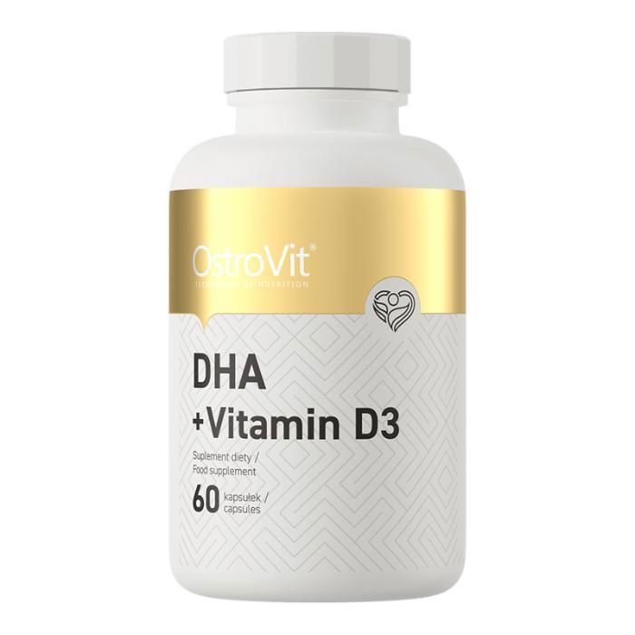 DHA + Vitamin D3 60 caps