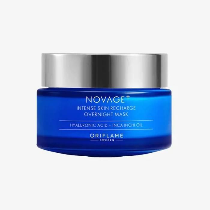Masque et crème de Nuit - NovAge - Intense Skin Recharge - 50 ml - Hydratation - Anti-fatigue
