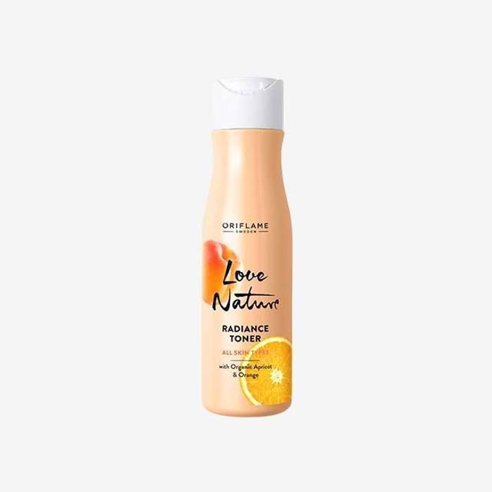 Tonique aux Extraits Naturels d’Abricot et d'Orange Love Nature 150 ml
