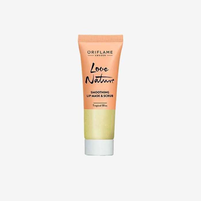Masque et Gommage Lissants - Love Nature - 15 ml - Exfoliant - Hydratant - Fruit de la Passion