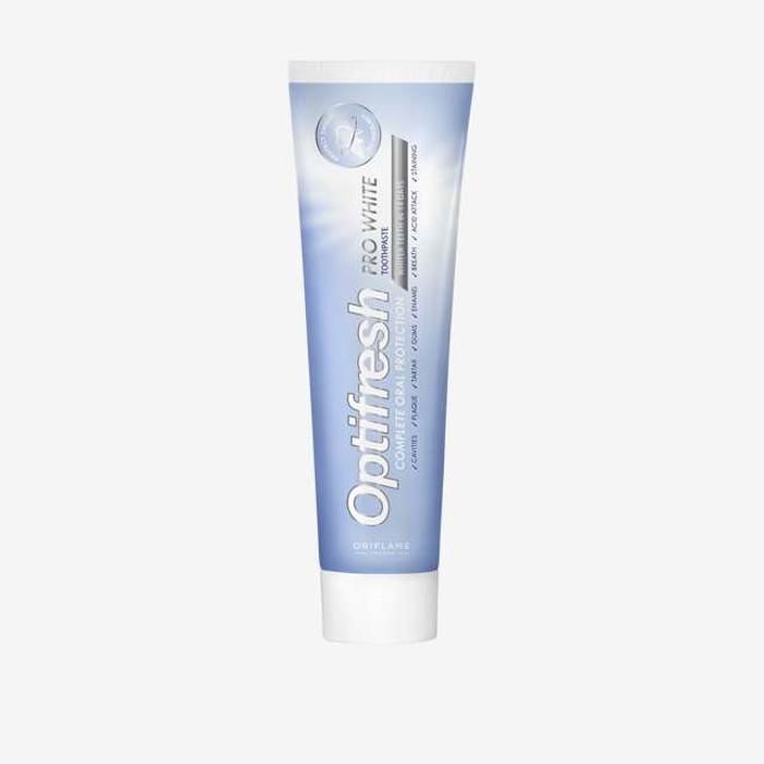 Dentifrice - ORIFLAME - Optifresh Pro White - 100 ml - Protection 12h - Biodégradable