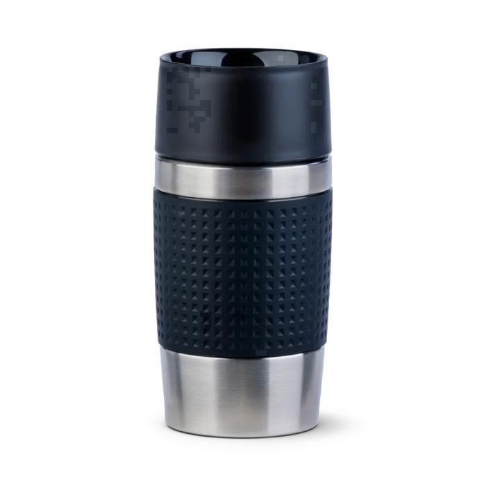 Thermos - KRUPS - Travel Mug Compact N2161144 - 300 ml - Acier inoxydable - Étanche