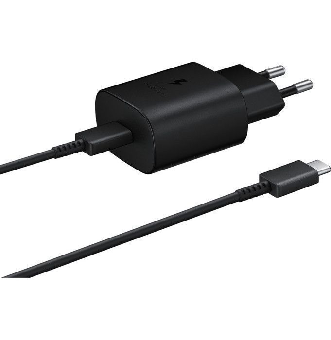 Samsung - Chargeur Type-C 25 W - Noir