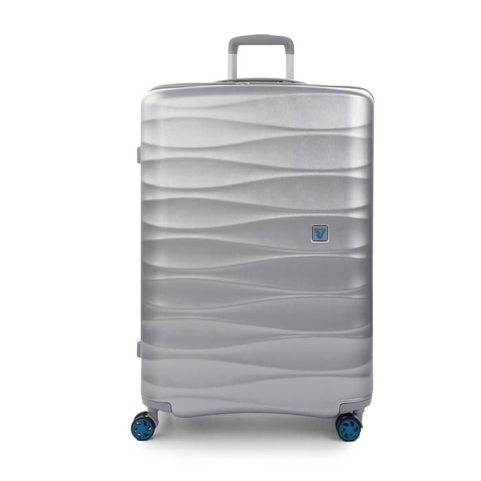 Valise - RONCATO - STELLAR - Argentée - 76 cm - 4 Roulettes - TSA