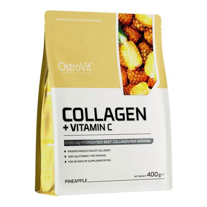 Collagen + Vitamin C 400 g Pineapple - Peau, Cheveux, Ongles & Articulations