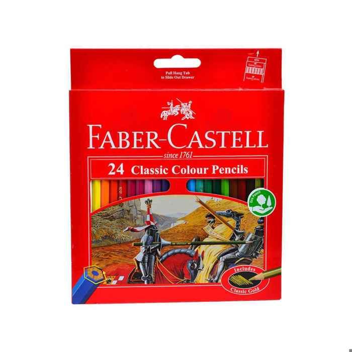 Etui de 24 crayons de couleur Classic- FABER-CASTELL