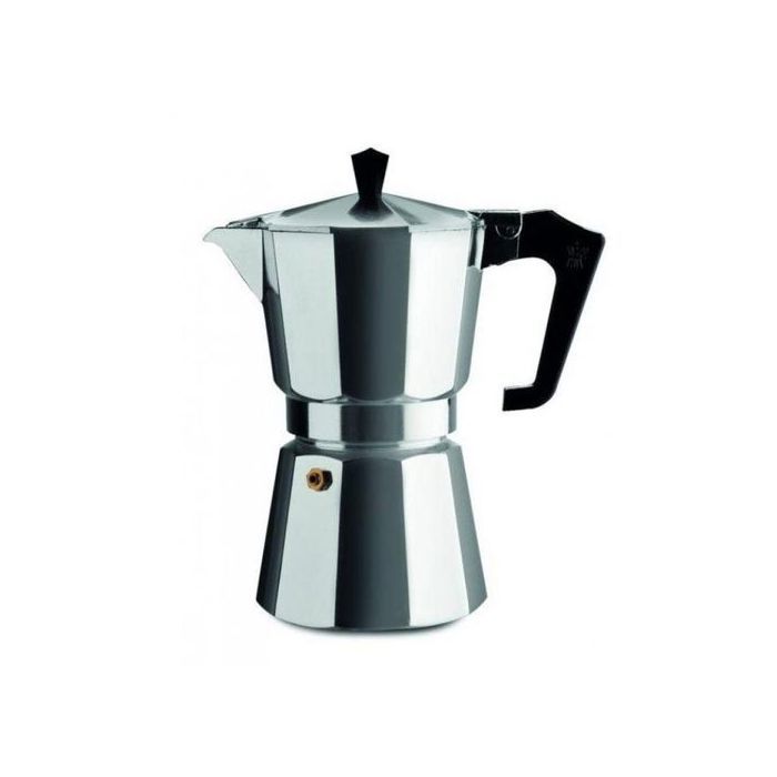 Cafetière expresso - GENERIC - 6 tasses - Aluminium - Poignée résistante à la chaleur - Design élégant