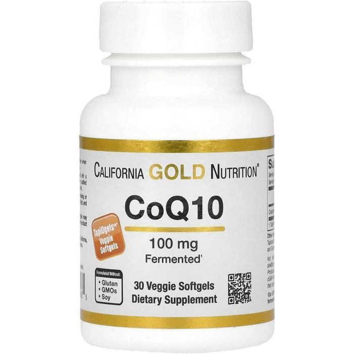 CoQ10 , Coenzyme Q10 100 mg, 30 capsules [SANTÉ CŒUR + ÉNERGIE]