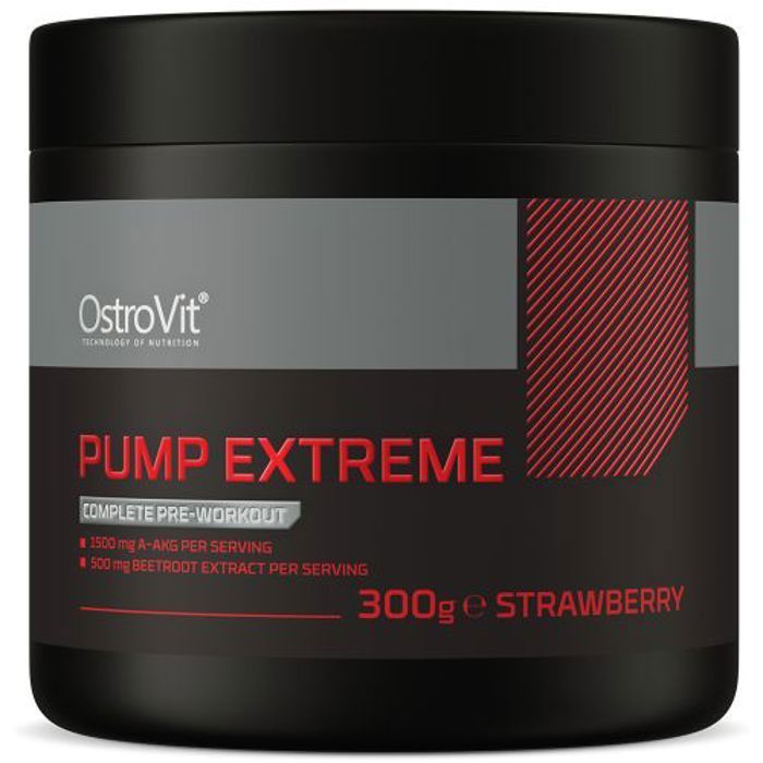 Pre-Workout Pump Extreme 300 g fraise