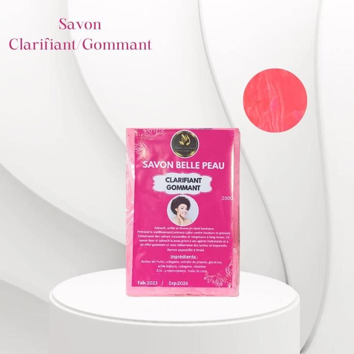 Savon clarifiant et gommant