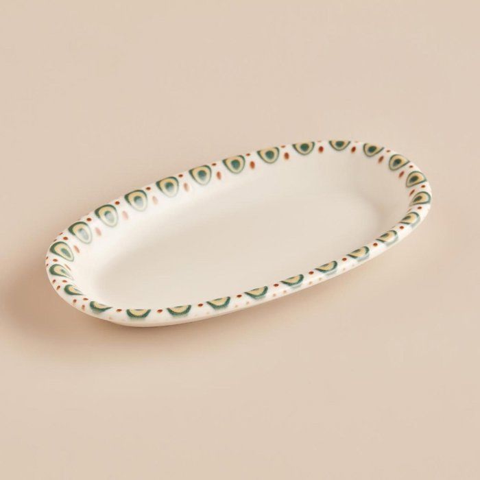 Assiette de présentation - Roby - 15x8 cm - Porcelaine - Ronde - Compatible lave-vaisselle