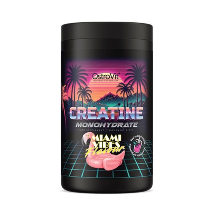 Creatine Monohydrate 500 g Miami Vibes Flavour - Force & Masse Musculaire