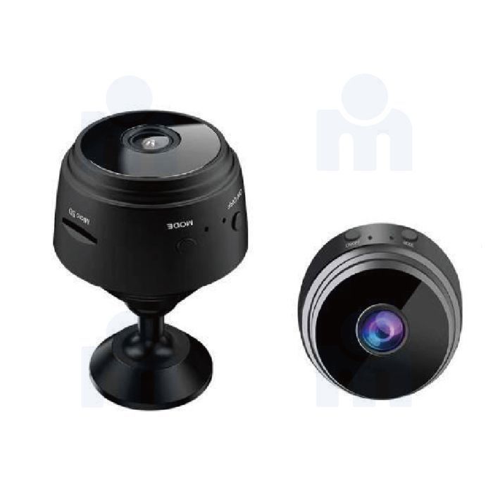 Caméra 90° Wifi - CITYTEK - Campro 1080P - Résolution Full HD - Rotation 360° - Intérieur