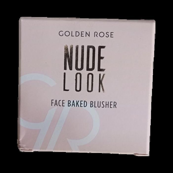 Blush - GOLDEN ROSE - NUDE LOOK FACE BAKED BLUSHER - Couleur Rose - Effet Satiné - Éclat Naturel