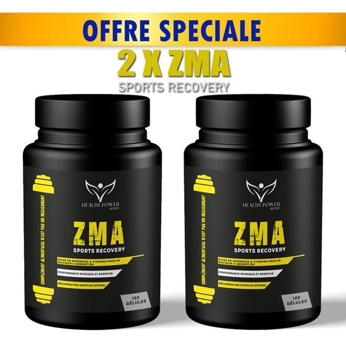 Pack 2 x boites de Zma Sports Recovery - 120 Gélules