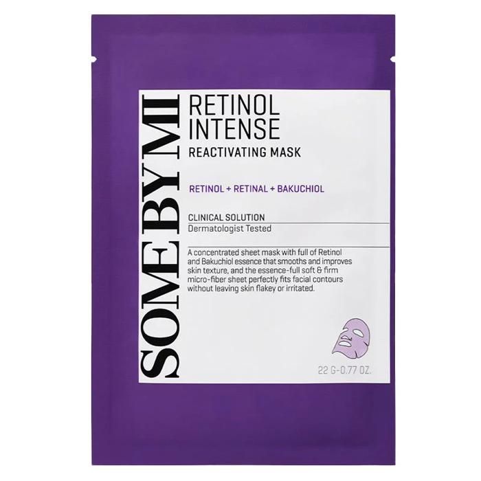 Masque en tissu - SOME BY MI - Retinol Intensive Mask - Anti-âge - Hydratation intense - Tous types de peau