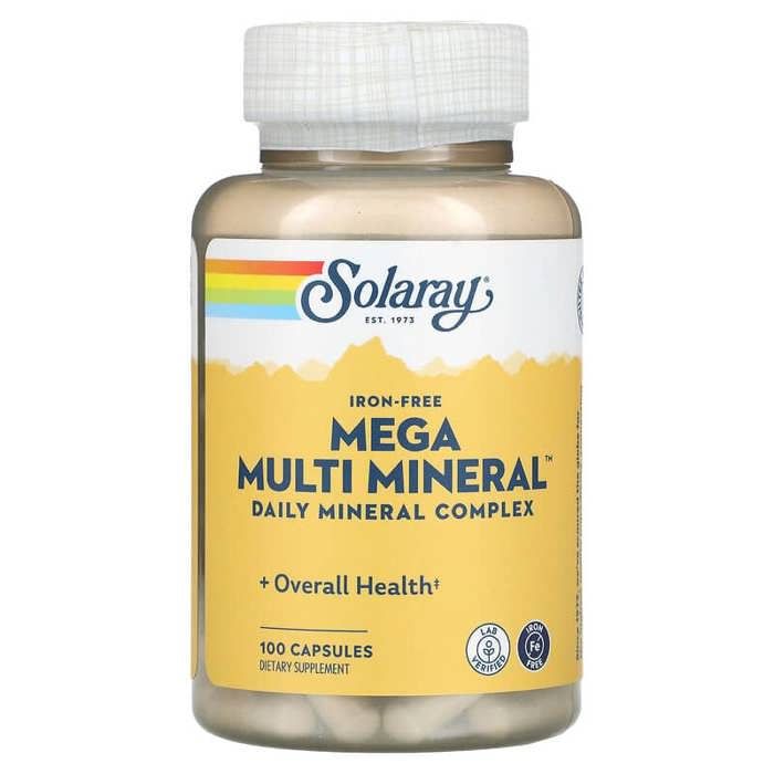Mega Multi Mineral,100 gélules