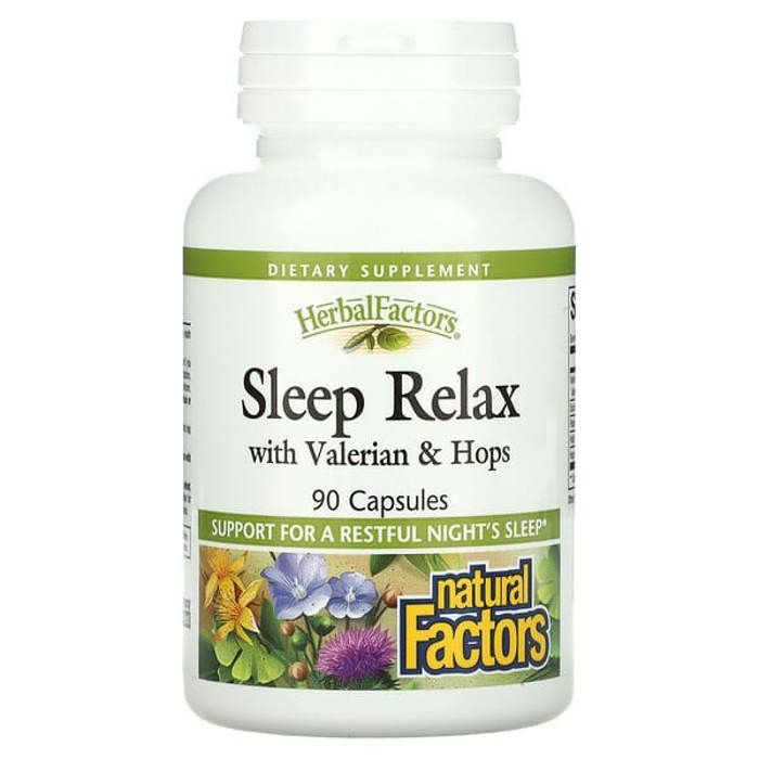 Sleep Relax avec valériane et houblon 90 Capsules
