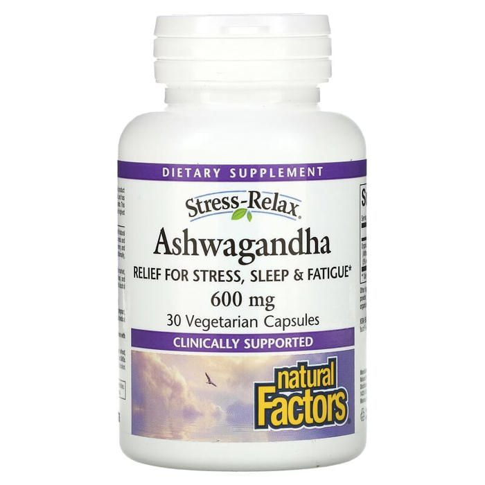 Stress-Relax, Ashwagandha, 30 capsules végétariennes