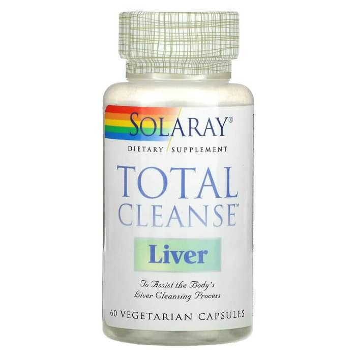Total Cleanse Foie Liver- Chardon-Marie, pissenlit et plus pour un nettoyage sain -60 VegCaps