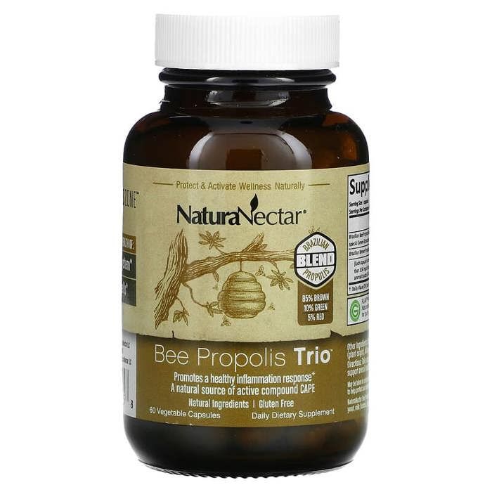 Trio Propolis d'Abeille, 60 gélules végétales