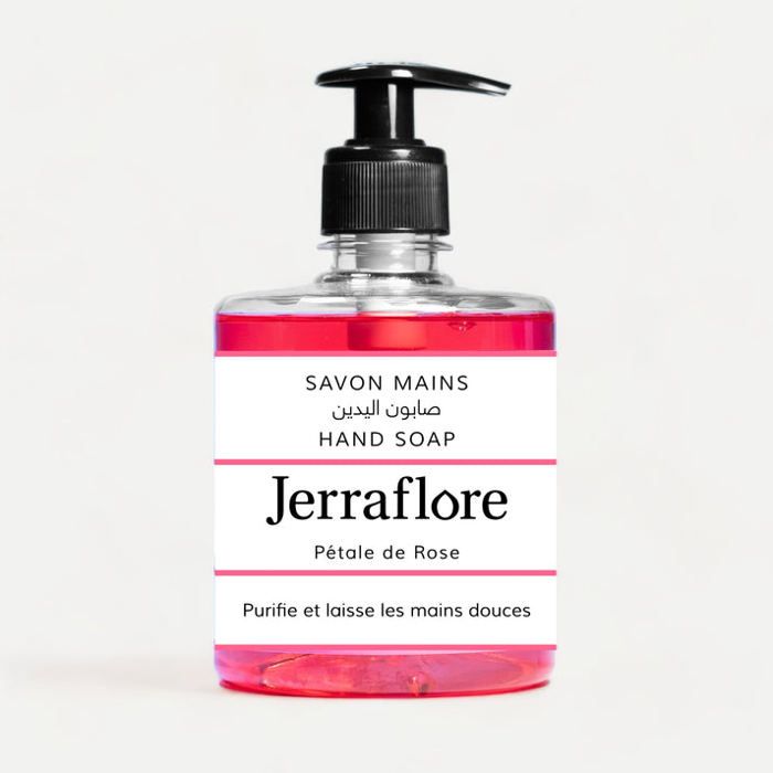 SAVON MAINS PETALE DE ROSE