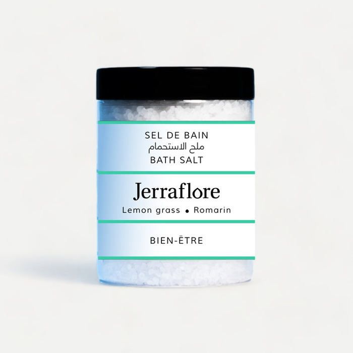 SEL DE BAIN LEMON GRASS & ROMARIN