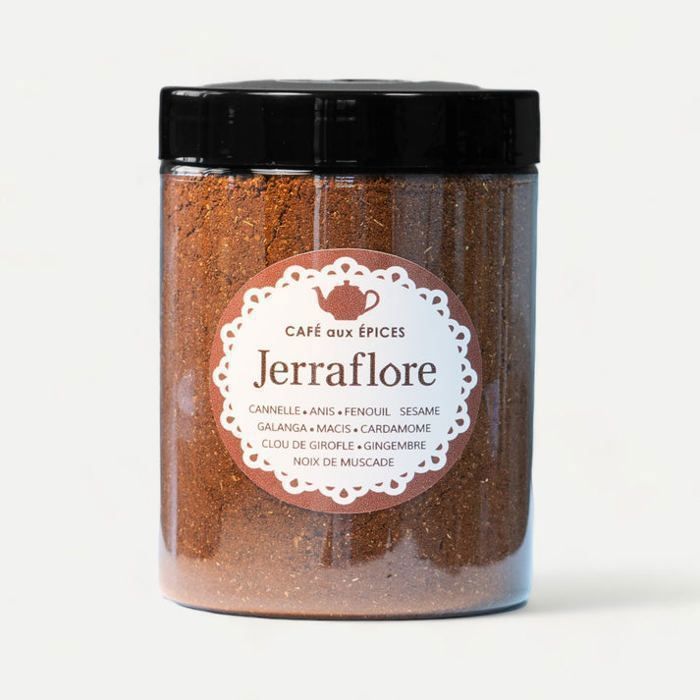 Café aux épices - JERRAFLORE - 150gr - Cannelle - Anis - Cardamome
