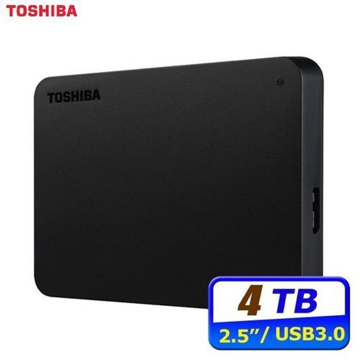 Toshiba Disque dur externe 4TB/To canvio Basics Portable Expansion 2.5" USB 3.0