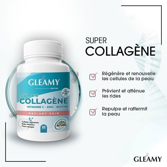 GLEAMY - SUPER COLLAGENE 30 Gélules