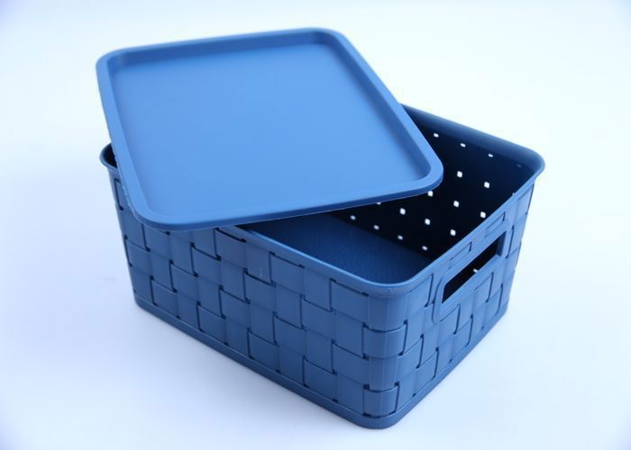 Boîte de Rangement - Petit Modèle - Plastique Durable - Couvercle Hermétique - Couleur Aléatoire