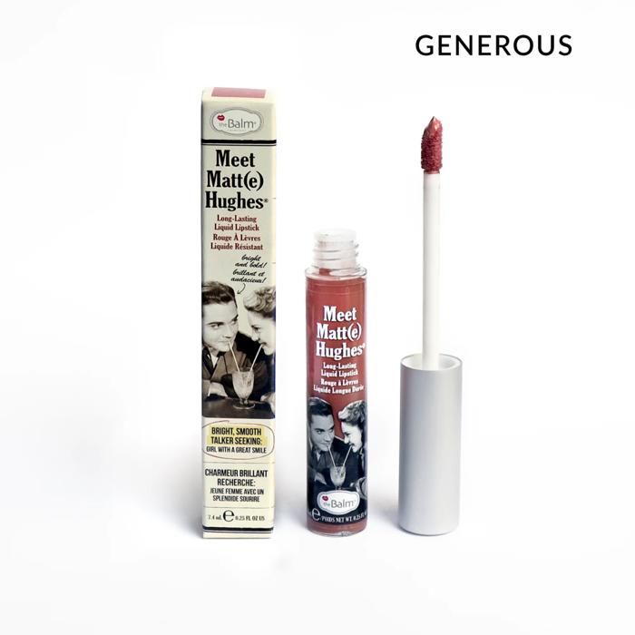 THE BALM - MEET MATTE HUGHES - Generous
