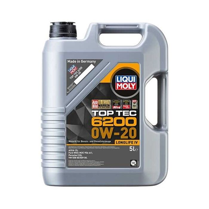 Huile moteur Longlife IV Top Tec 6200 0W-20 5L Liqui moly