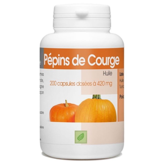 GPH Diffusion Pépins de Courge 100 Capsules