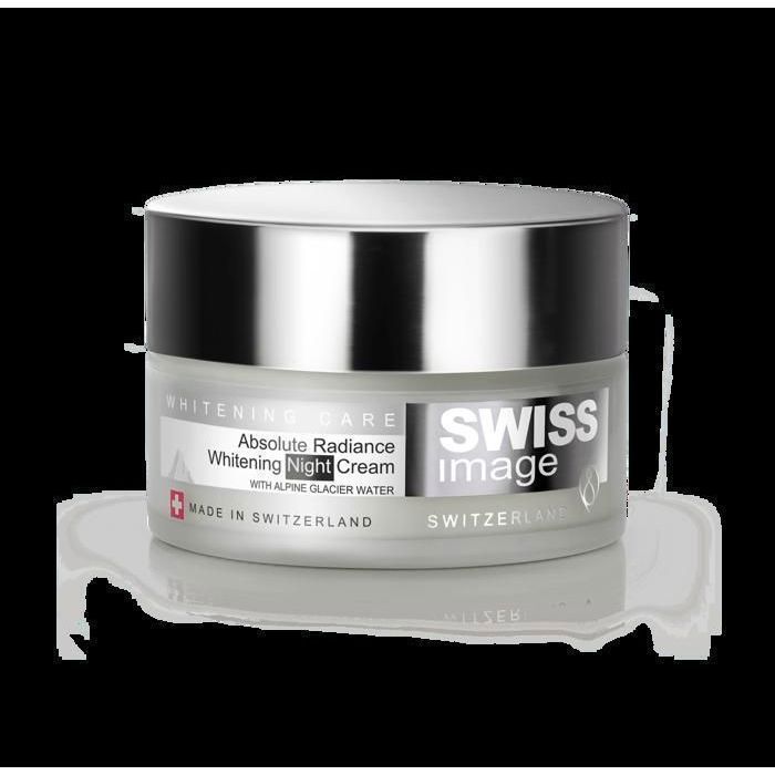 Crème de nuit - Swiss Image - Absolute Radiance - 50ml - Éclaircissante - Hydratante - Anti-taches