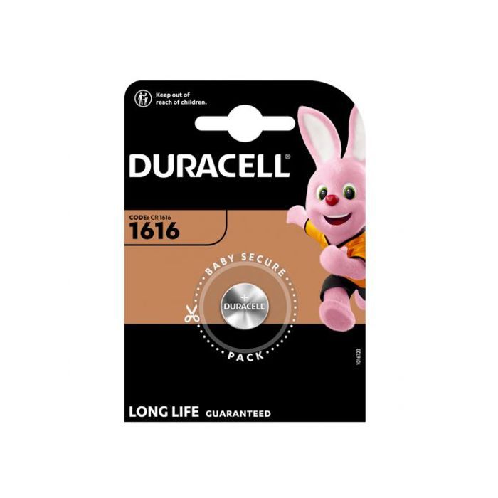 Duracell DL1616 CR1616 3V bouton au lithium 1 Piles